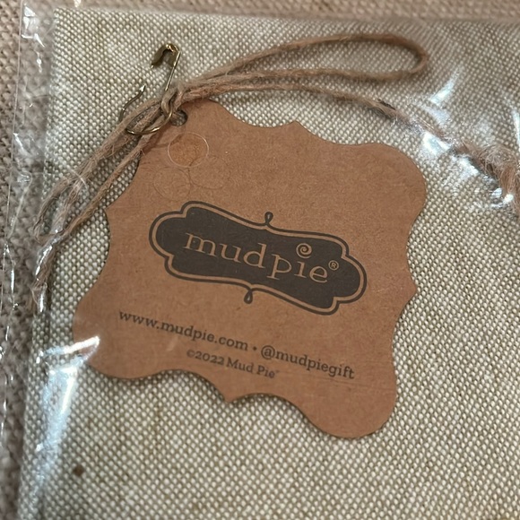 Mud Pie Grateful French Knot Towel/NWT - Picture 6 of 7